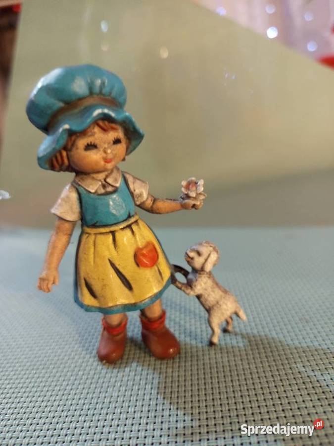 Figurka Vintage Bradford Ornament Girl z Plastik  mazowieckie Warszawa
