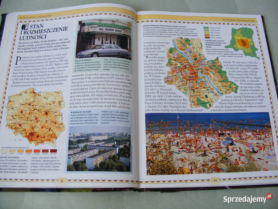 Ilustrowana geografia Polski Ilustrowany atlas Oborniki Śląskie