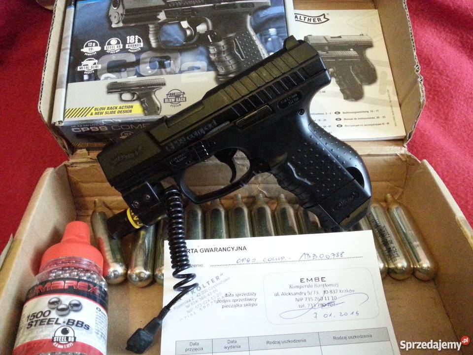 WALTER CP99 COMPACT Wiatrówka laser Lipiany