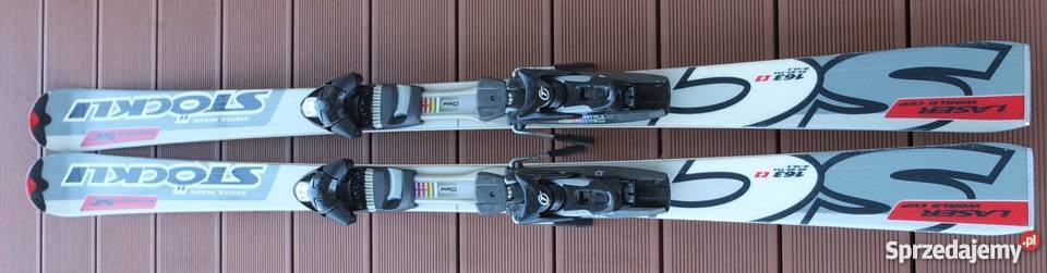 Narty STOCKLI WORLD CUP LASER SC 163 Okazja dolnośląskie Wrocław