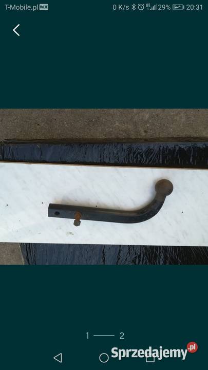 Kula przykręcana HAK HOLOWNICZY uniwersalny osobowe Grudziądz