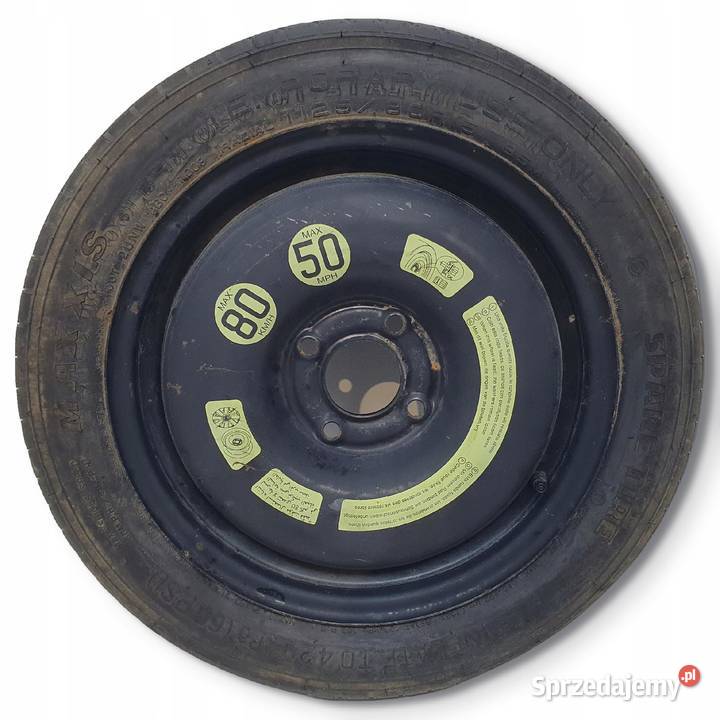 KOŁO DOJAZDOWE Peugeot 207 308 dojazdówka 12580 Chełm