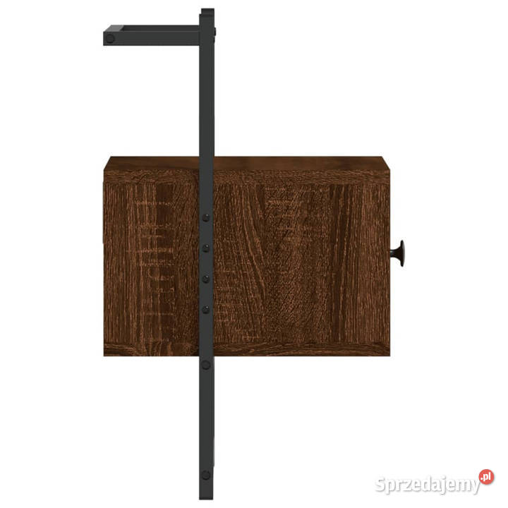 Szafka nocna wisząca brązowy dąb 35x30x51 Warszawa