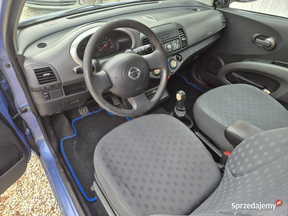 Nissan Micra 12 z klimatyzacją ISOFIX 2004 1200cm3 Kłodzko