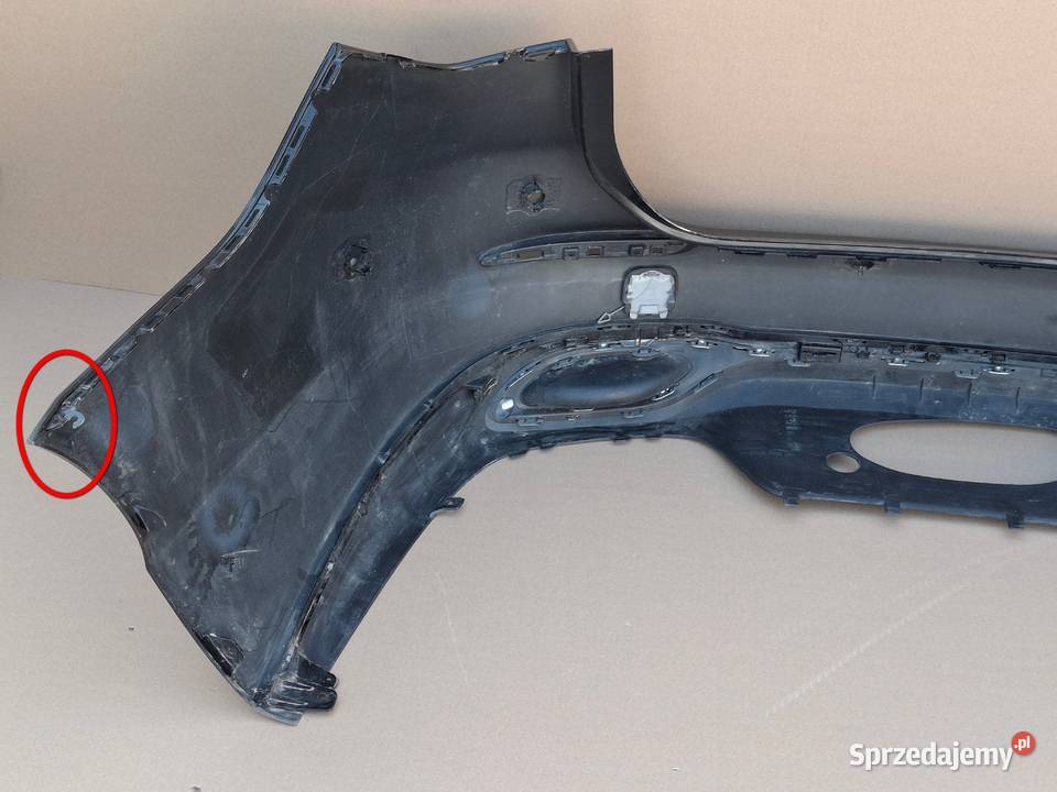 MERCEDES CKLASA W206 KOMBI ZDERZAK TYŁ TYLNY PDC osobowe Bieleń