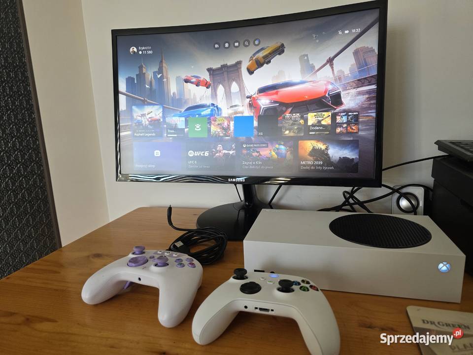 Konsola Xbox Series S 512gb SSD 2pady gry