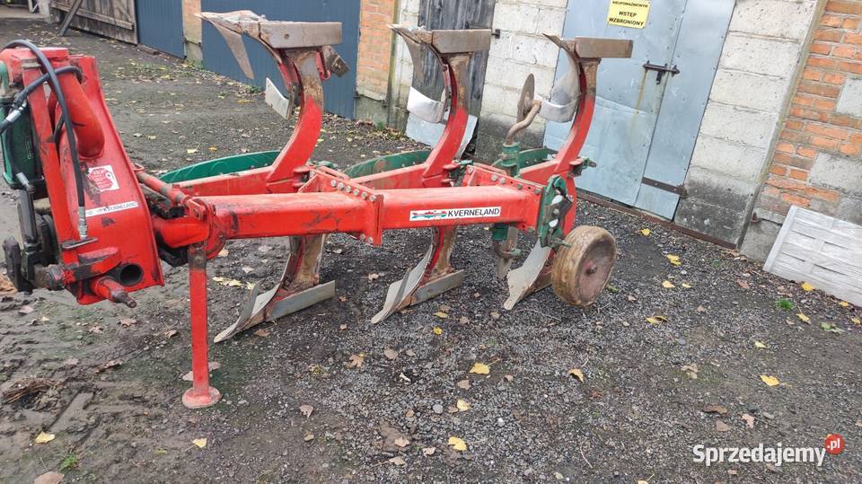 Pług obrotowy 3 skibowy Kverneland Pługi łódzkie Skarżyn
