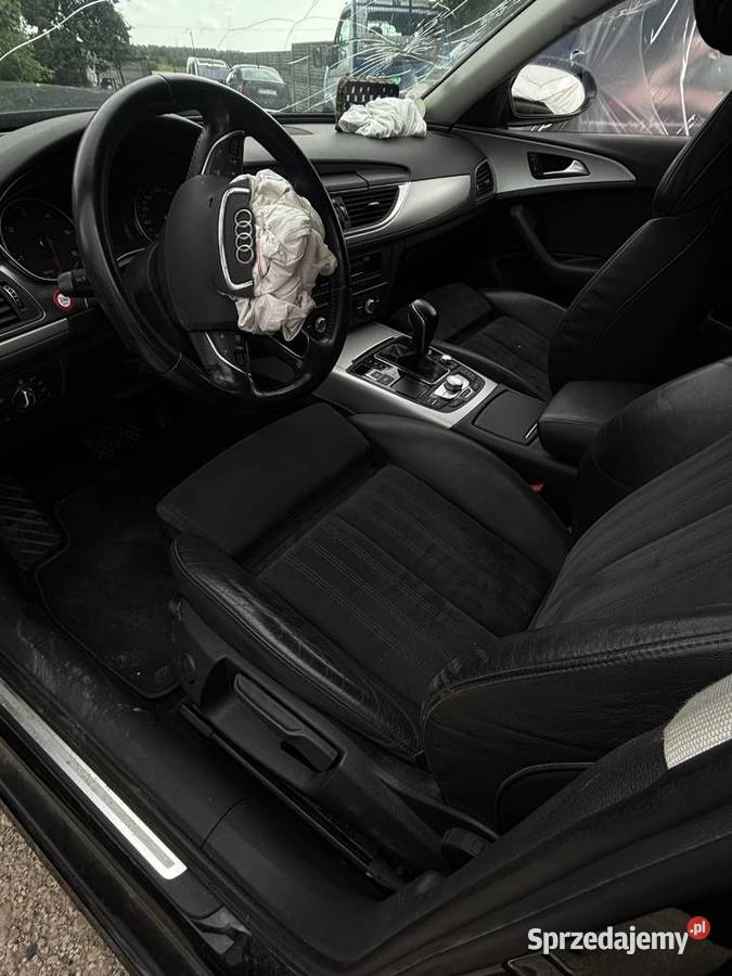 Audi a6 c7 uszkodzone