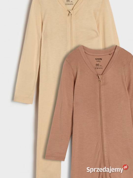 Piżama pajac pajacyk Sinsay 2 pack pajacyki Szczecin