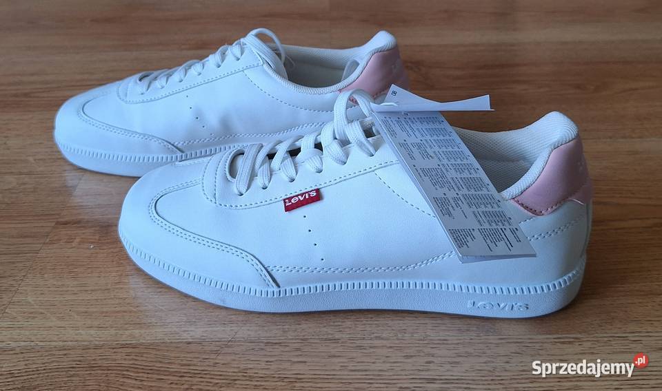 Levis nowe białe snickersy adidasy damskie r 37 Darłowo
