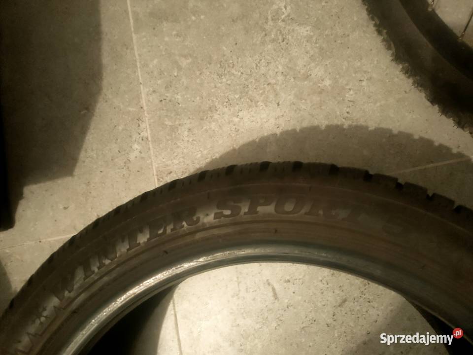 komplet 4 używanych opon zimowych Dunlop Winter 17cale Leszno