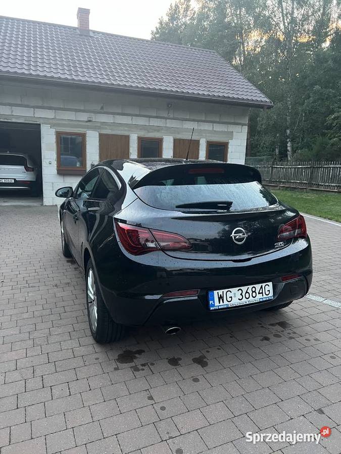 Opel Astra J GTC Sport 16 Turbo 180 BiXenon mazowieckie Zygmunty