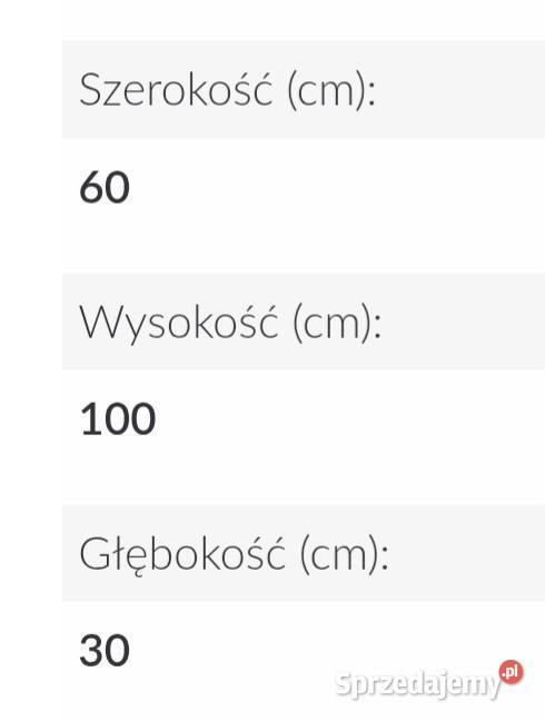 Regał wolnostojący jasne drewnopodobne szuflada Regały Brzozów