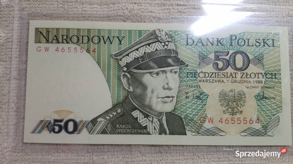 50 Złotych 1988 GW RADAR mazowieckie sprzedam