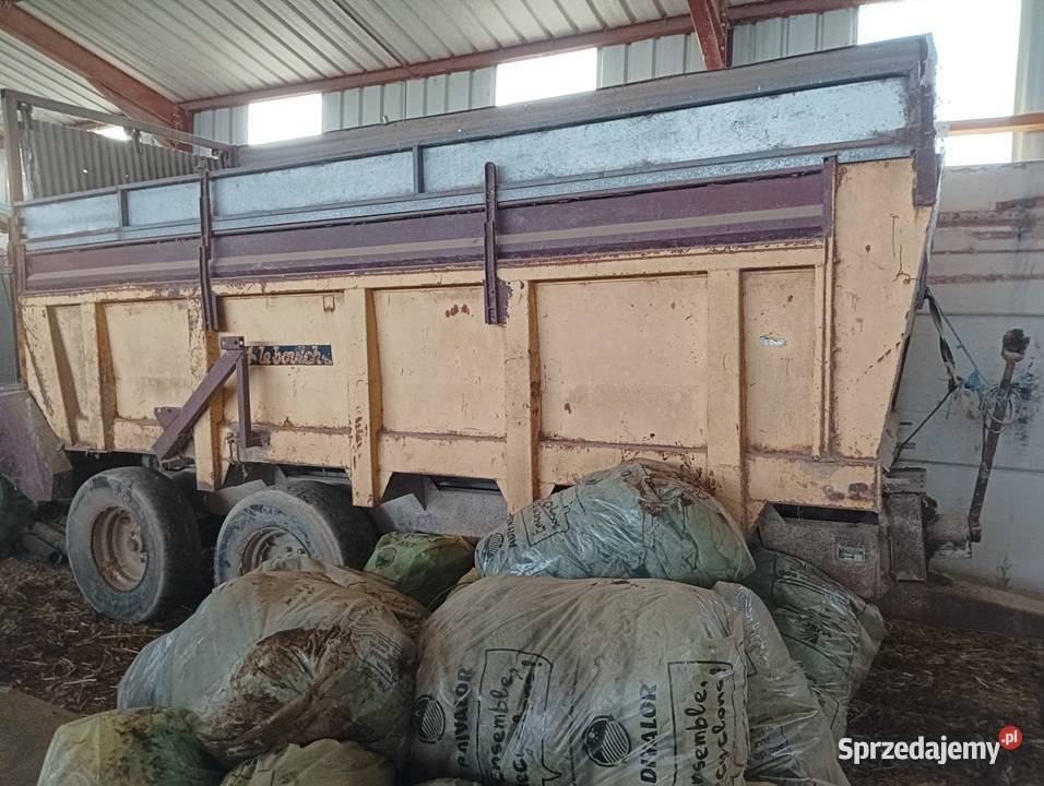 Rozrzutnik przyczepa Leboulch Jeantil Gończyce