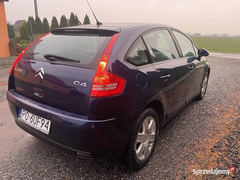 Citroen C4 16 16v 5 drzwi klima auto Zarej nieuszkodzony C4 Strzałkowo