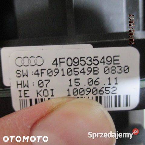 AUDI Q7 LIFT MANETKI 4F0953549E TAŚMA 4E0953541A wielkopolskie Rakoniewice
