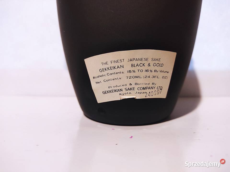 SAKE 30to letnia oryginalna dolnośląskie Wrocław