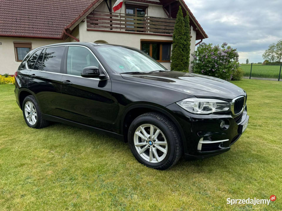 BMW X5 zadbane serwisowane bezwypadkowe F15 2013 Poznań