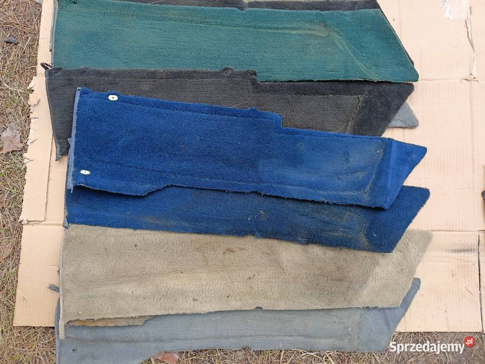 Mercedes W124 dywanik progu wykładzina podłogowa