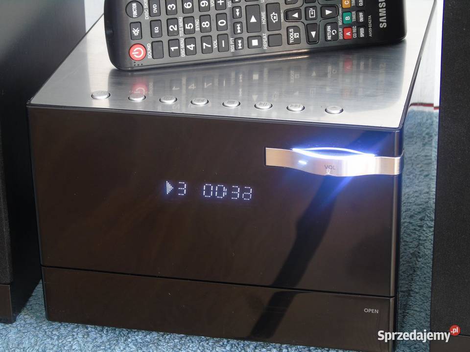 Wieża Samsung pilot USB mp3 CD RDS AUX kol podkarpackie Jasło