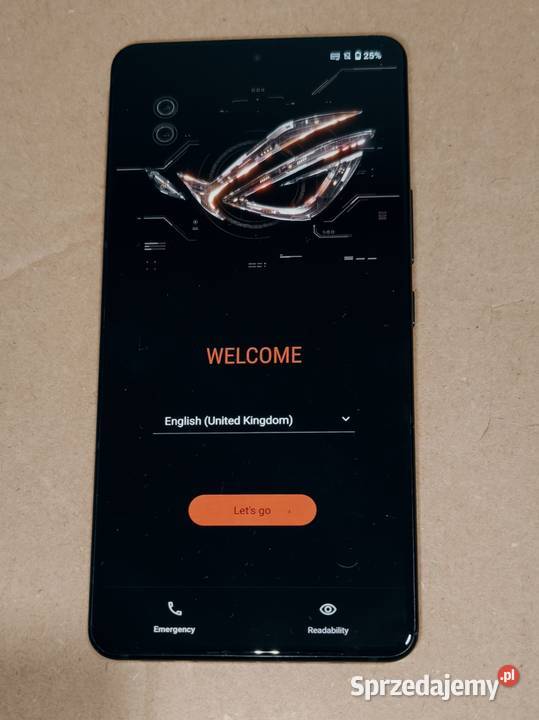 Asus ROG Phone 8 12 GB 256 GB 5G czarny UŻYWANY Asus małopolskie Wolbrom sprzedam