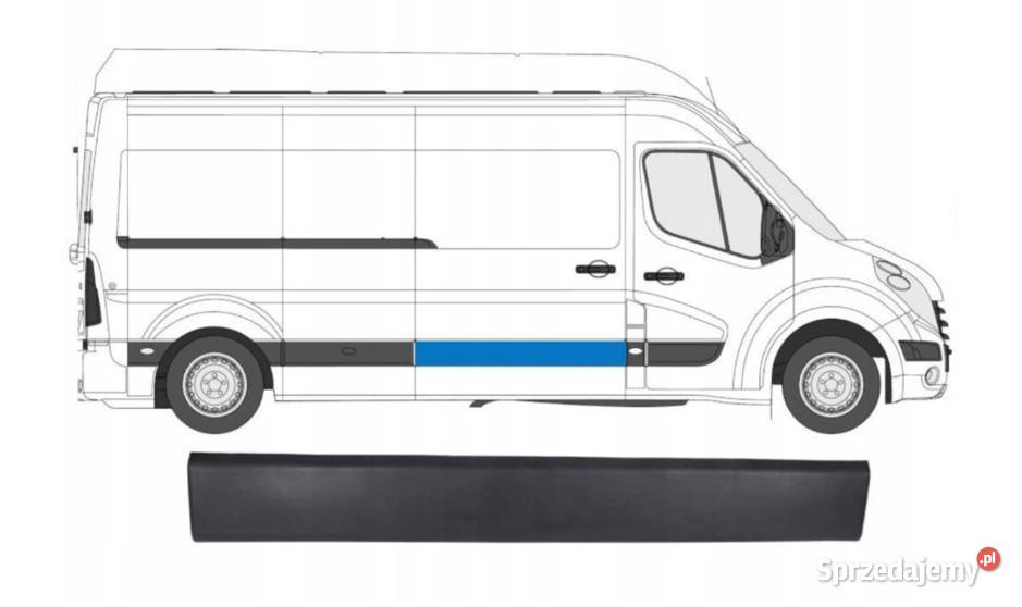 Renault Master Opel Movano Nissan NV400 listwa Łódź