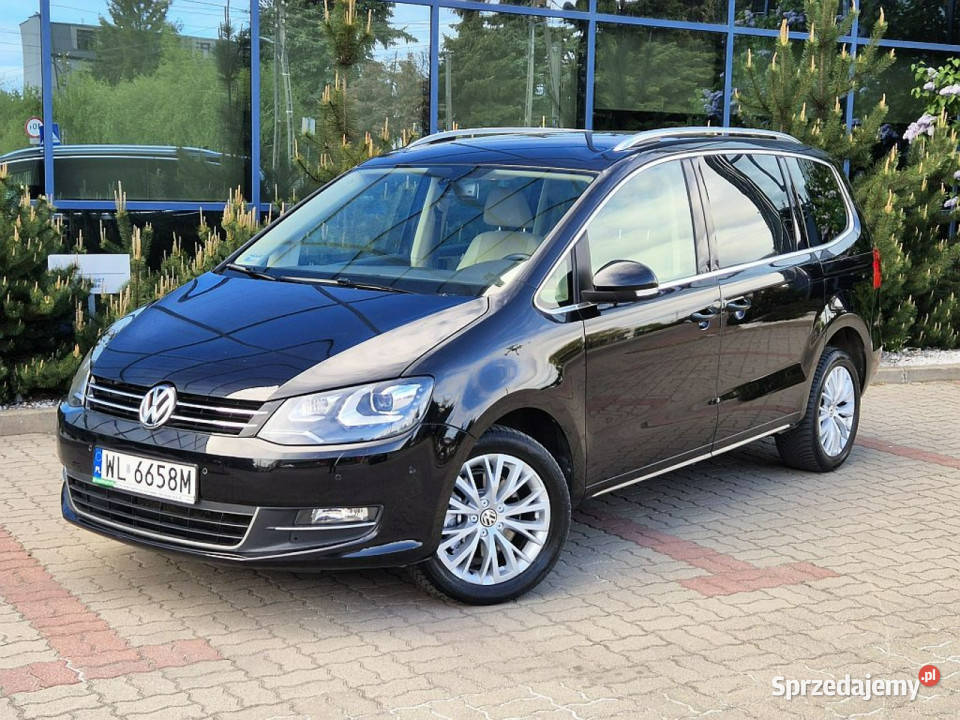 Volkswagen Sharan SALON GWARANCJA automat dsg relingi dachowe mazowieckie Warszawa