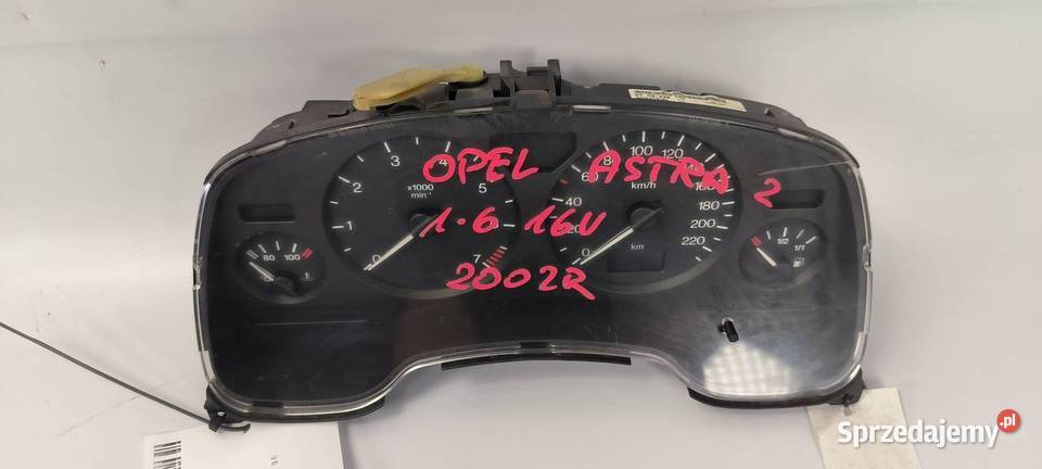 LICZNIK ZEGAR OPEL ASTRA DT09228746 osobowe kujawsko-pomorskie Lipno