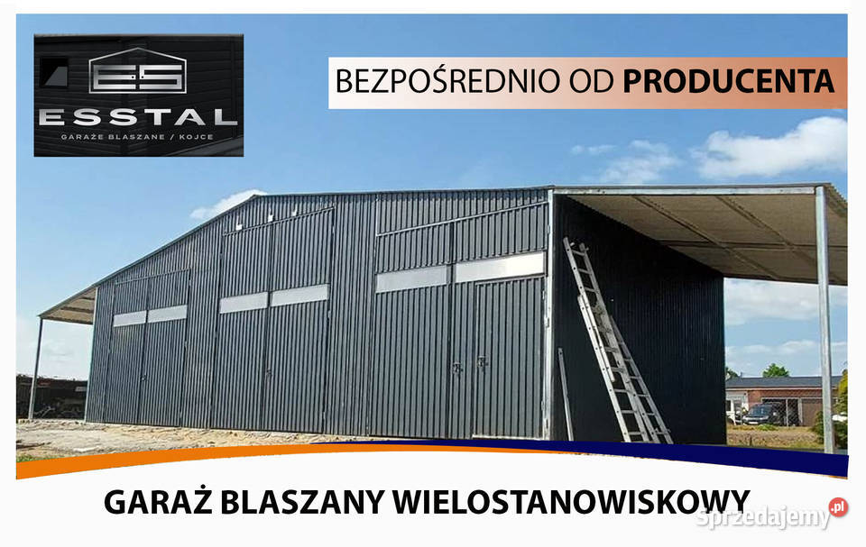 Garaż Blaszany Garaże Blaszane KONSTRUKCJA zachodniopomorskie Świdwin