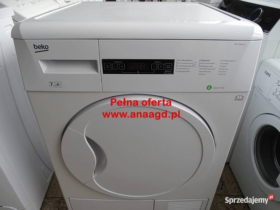 Suszarka BEKO DPU 7404 XE A 7 POMPA CIEPŁA Miękowo
