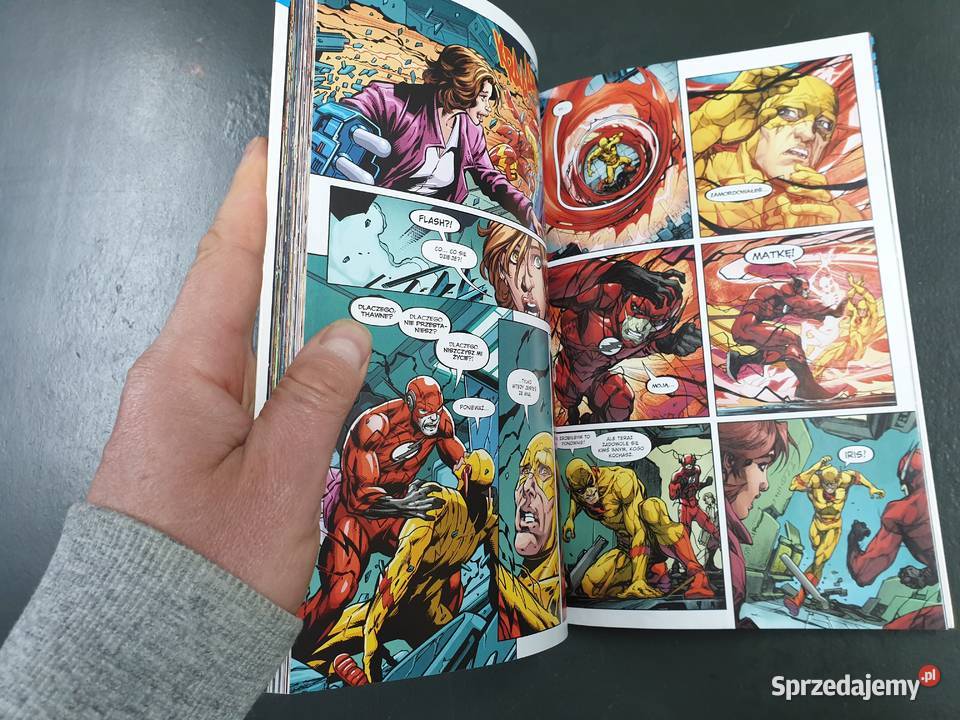 Flash Ucieczka DC Odrodzenie Egmont Superbohaterowie Gdynia sprzedam