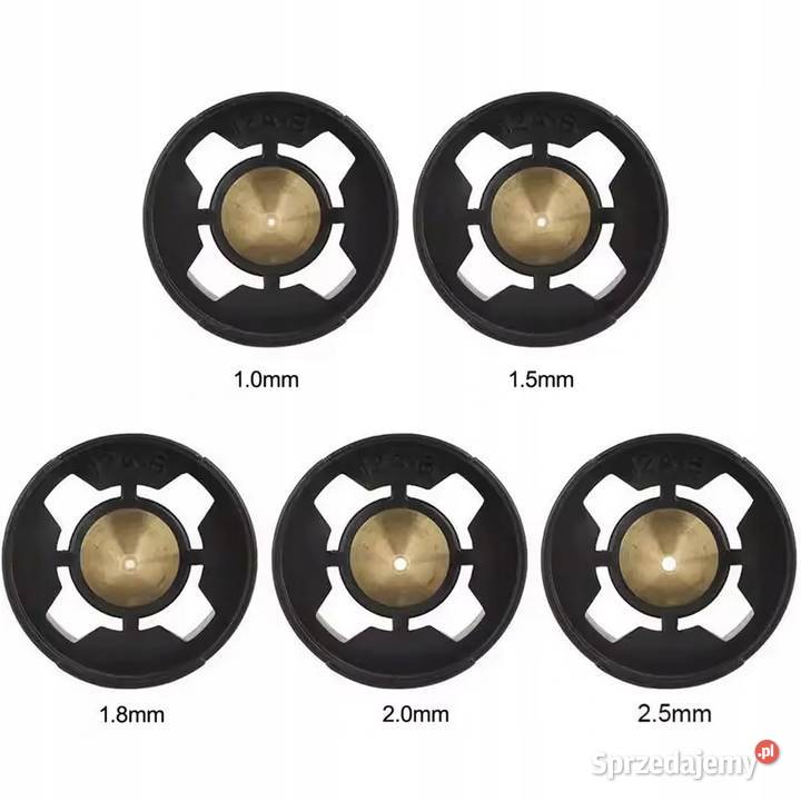 Zestaw 5 Dysz do Opryskiwacza Farby Średnice Ludźmierz