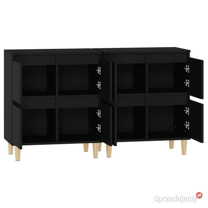 Komody 2 czarne 60x35x70 materiał drewnopochodny mazowieckie Warszawa