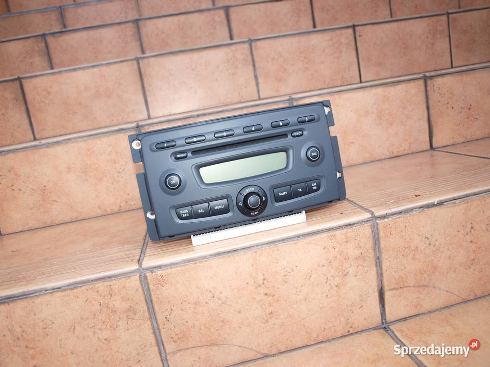 Smart Fortwo 451 radio CD oryginalne 2007 2014r panele sterowania, przełączniki Kalisz