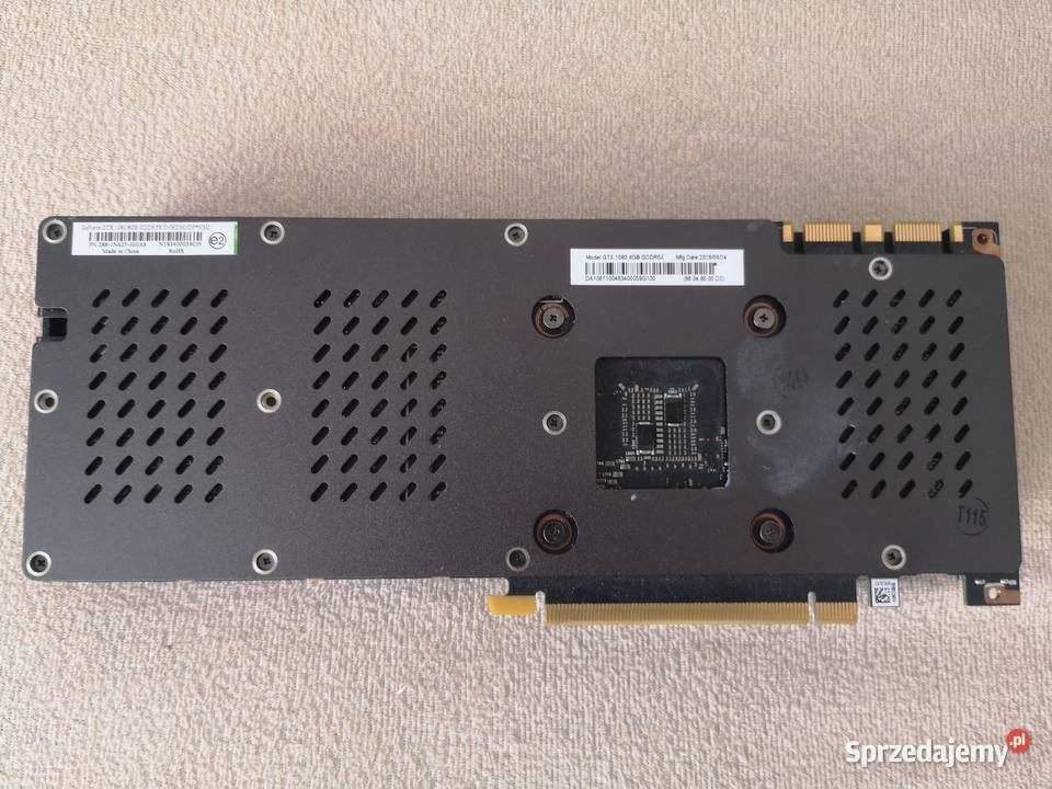 Blower GeForce GTX 1080 8 GB Brak śledzia Karty graficzne Strzelce Opolskie