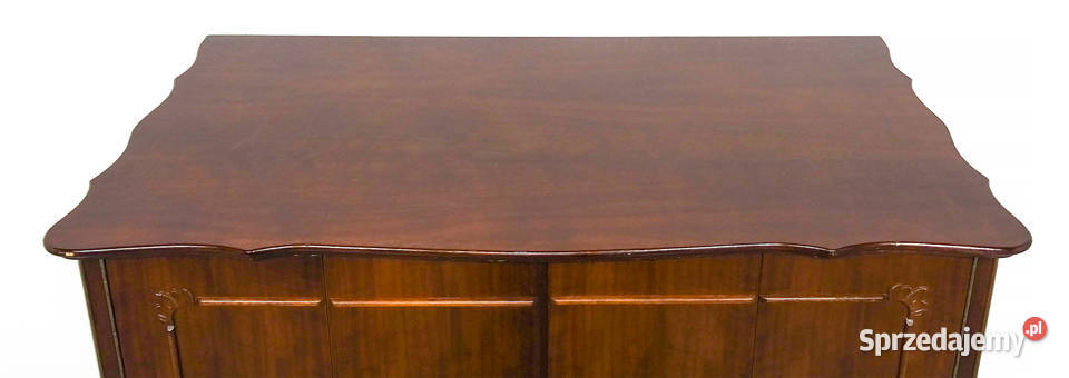 Drewniana Solidna KOMODA na nóżkach RTV styl wielkopolskie Kalisz