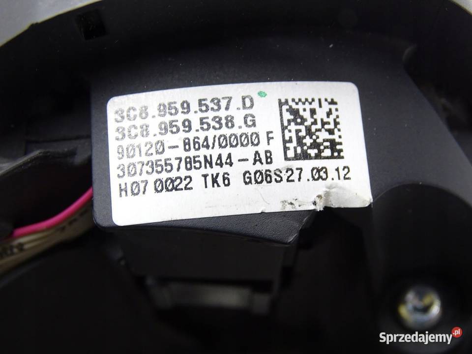 KIEROWNICA SKÓRA MULTI MULTIFUNKCJA VW PASSAT CC małopolskie