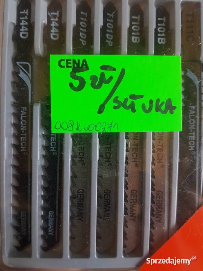 Brzeszczoty noże nożyki do wyrzynarki 10 wielkopolskie Głogowa