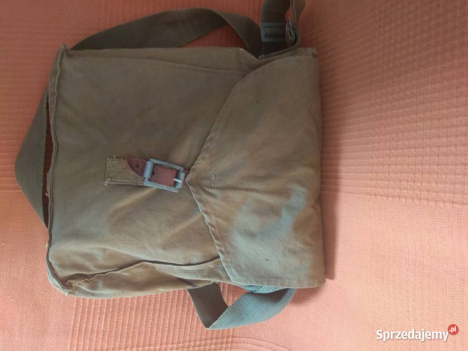 retro PRL maska gazowa oryginalna kompletna Militaria Warszawa