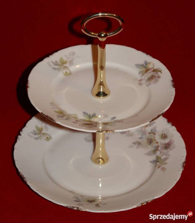 Etażerka porcelana Rosenthal Versailles biel Antyki, Sztuka, Kolekcje Szczecin