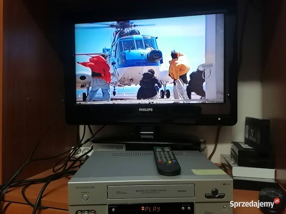 Magnetowid VHS Daewoo SV737 HIFI stereo pilot Magnetowidy
