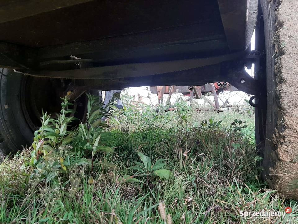 Przyczepa na drewno ziemniaki itp z hamulcem