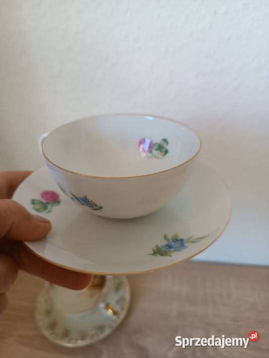 Duże porcelanowe filiżanki Gorlice