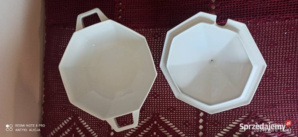 Waza Rosenthal Maria Z niebieską girlandą pomorskie Gdańsk