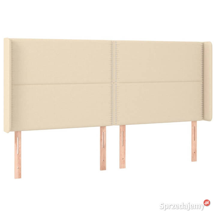 Zagłówek do łóżka z LED kremowy 203x16x118128 mazowieckie Warszawa sprzedam