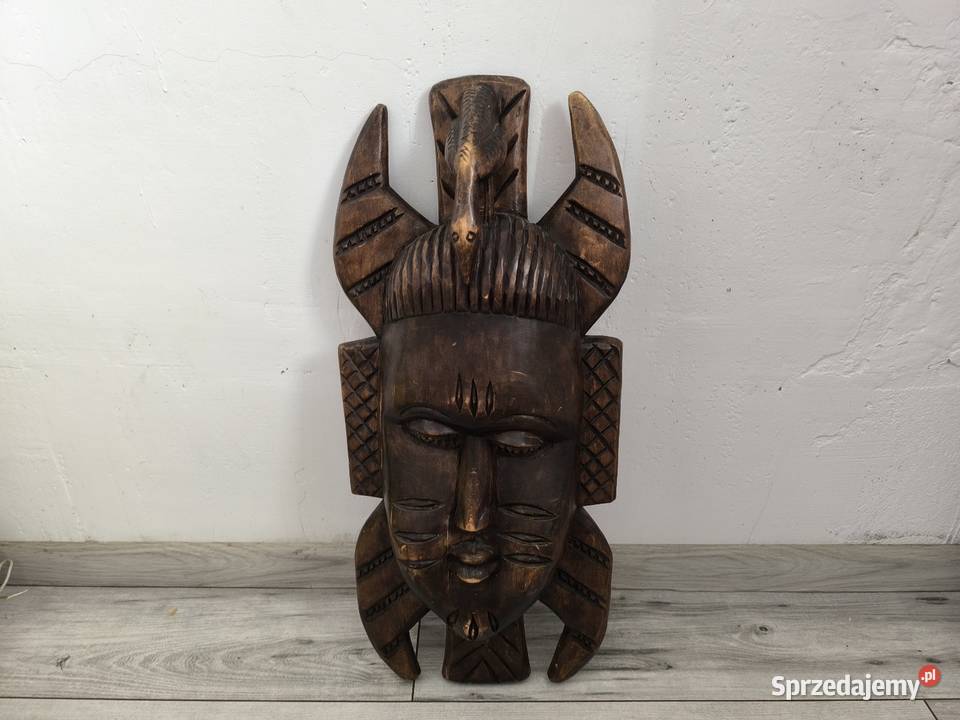 Piękna unikalna maska etniczna egzotyczna Łódź sprzedam
