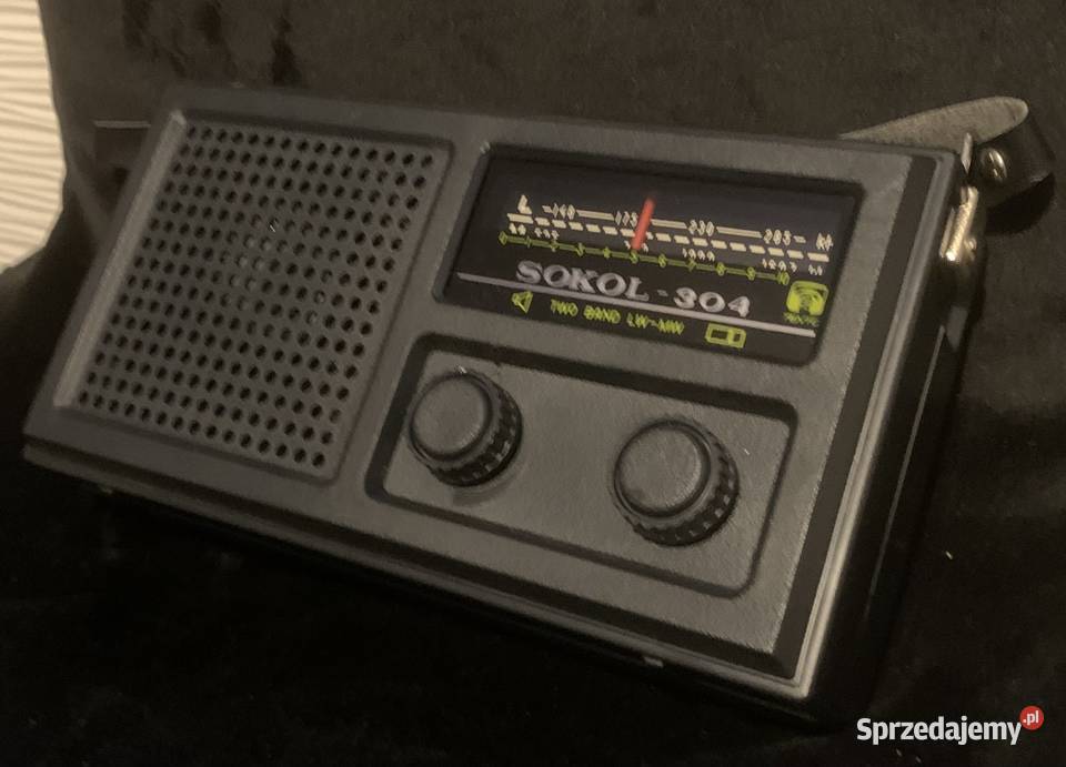 Radio Sokół 304 w kartonie Z dokumentami