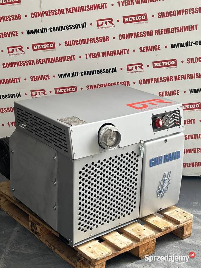 Kompresor GHH Rand Cs 85 w zabudowie Riwo z lubelskie Bratnik sprzedam