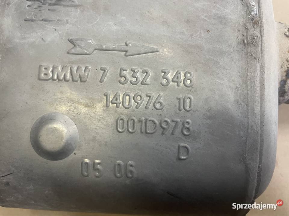 7532348 tłumik wydech bmw 1 e81 e82 e87 e88 osobowe Szczecin